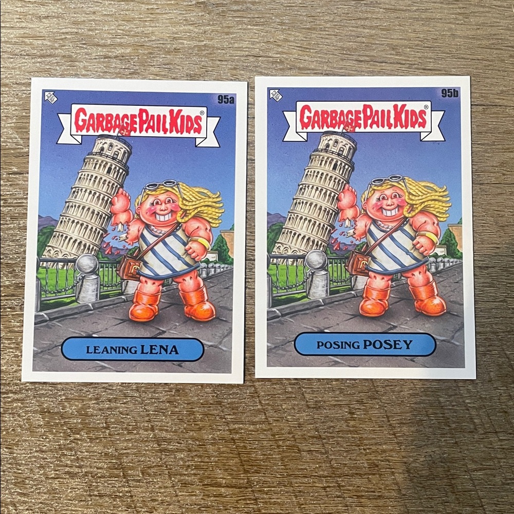 ✨10/$10 GPK SALE✨ Garbage Pail Kids GPK Go on Vacation Base 95a and 95b